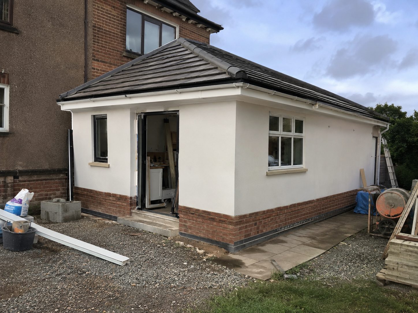 Garage Conversions project 1 by Jenga Joiners in East Kilbride