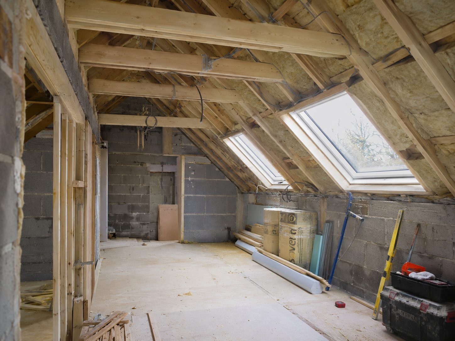 Finished loft conversions by Jenga Joiners in East Kilbride