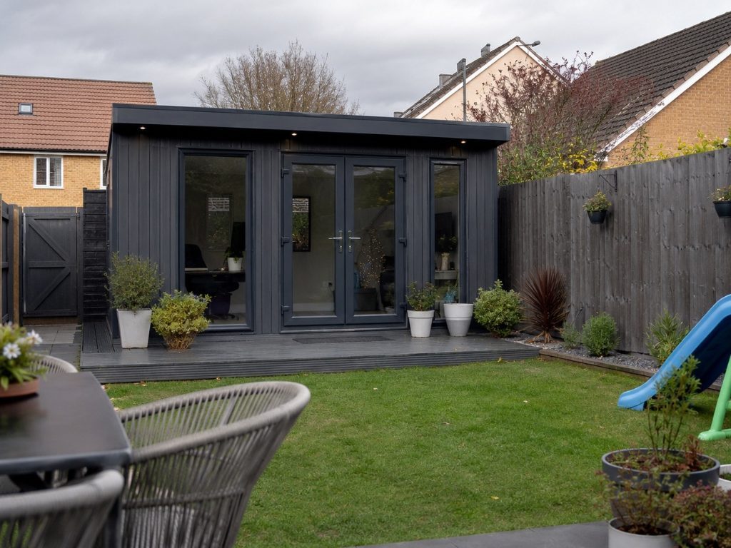 Garden Rooms project by Jenga Joiners in East Kilbride